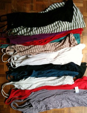 13 spaghetti-strap tank tops
