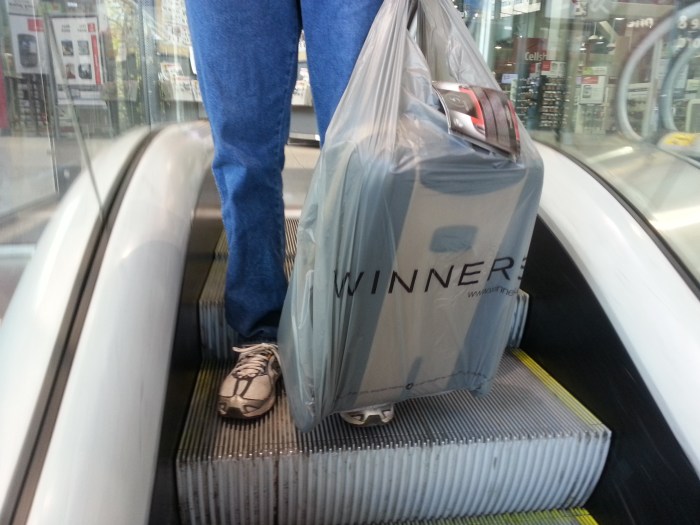 This is a wheelie for my boring business trips